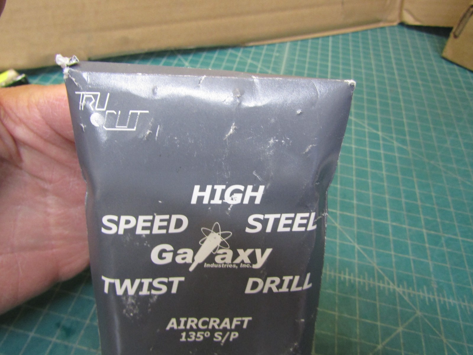 12 – Galaxy TRU-CUT Drill Bit A6.250, 135° S/P 6” Aircraft High Speed Steel. NEW