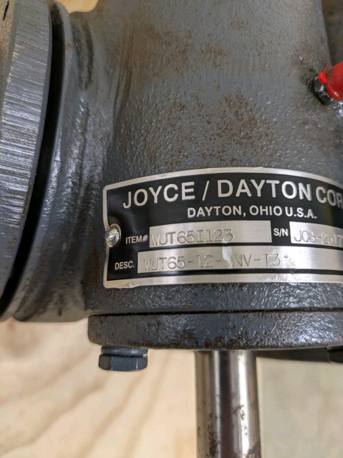 Joyce Dayton WJT65I123 Machine Screw Jack Actuator WJT65-12-INV-T3