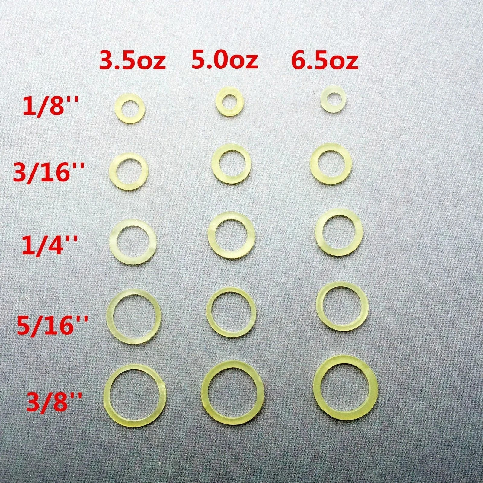 100 Pcs/Bag Dental Elastics Ligature Ties Latex Braces Orthodontic Rubber Bands