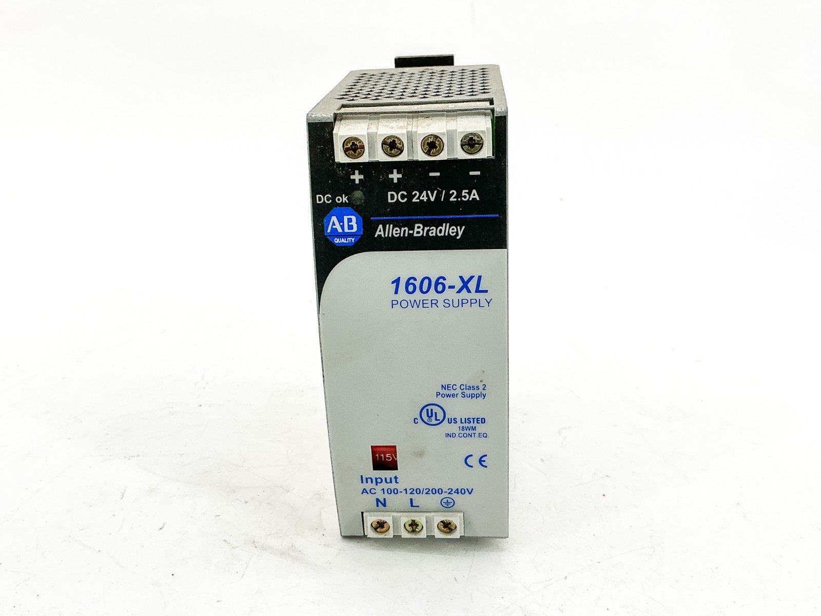 Allen Bradley 1606-XL60D Power Supply 24VDC 60W 50/60 Ser.A