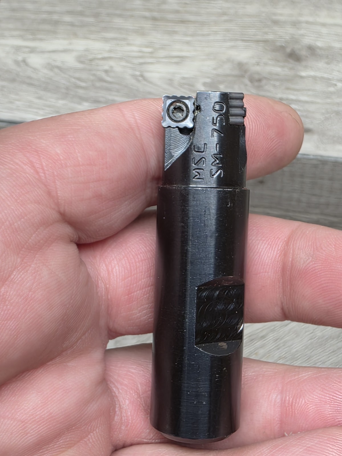 MSC SM-750 3/4″ Shaft Indexable End Mill With Inserts Free Shipping!!