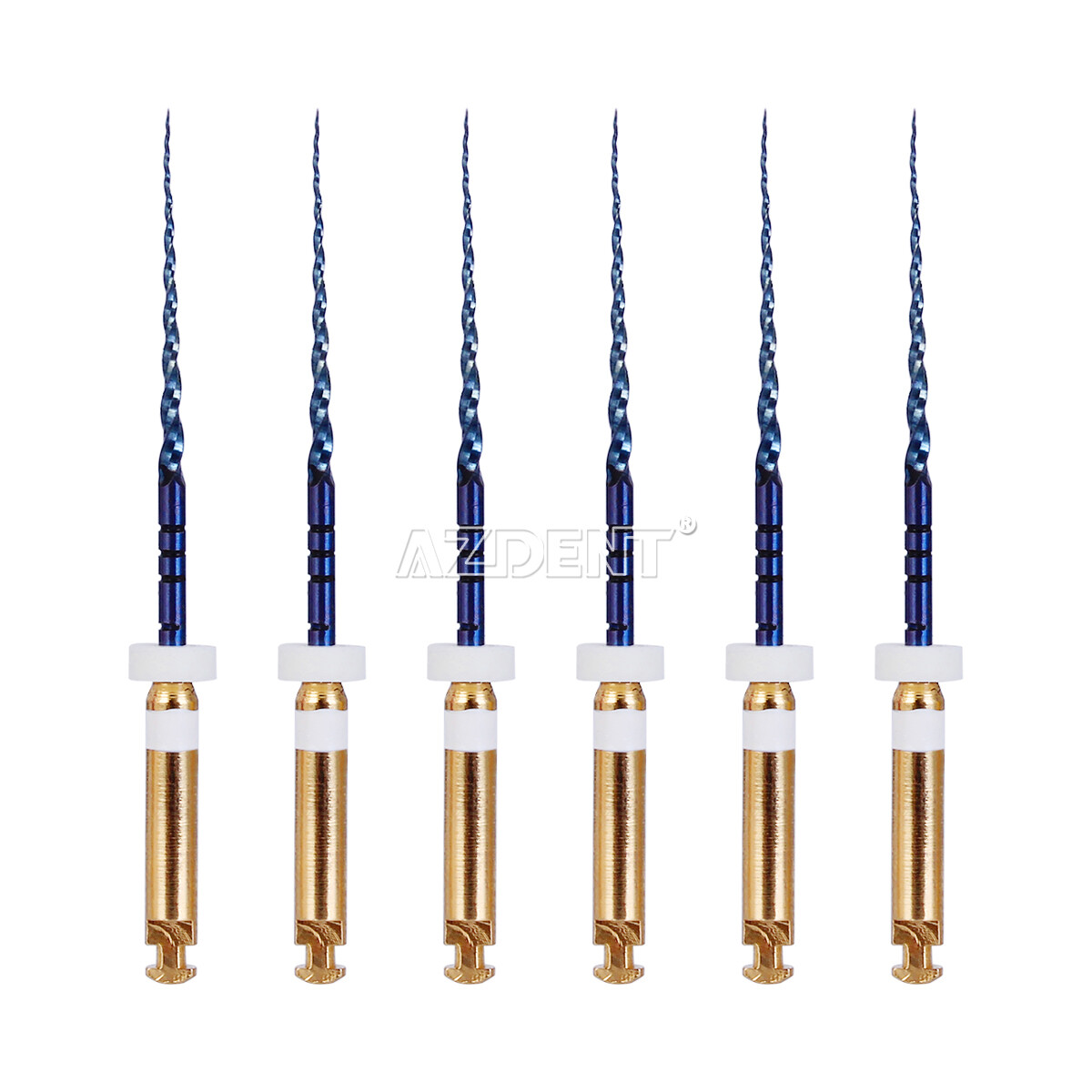 AZDENT Dental Endo Heat Activated Rotary Niti Files Engine Use 25mm /19mm SX-F3