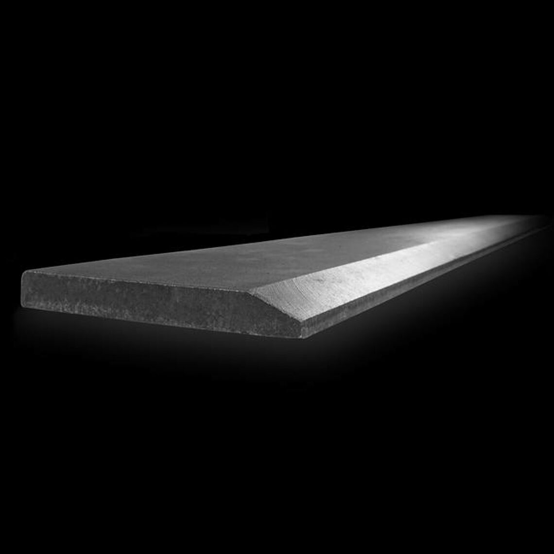 Titan Attachments Cutting Edge 66″ Bucket Hardened Carbon Steel Unpainted