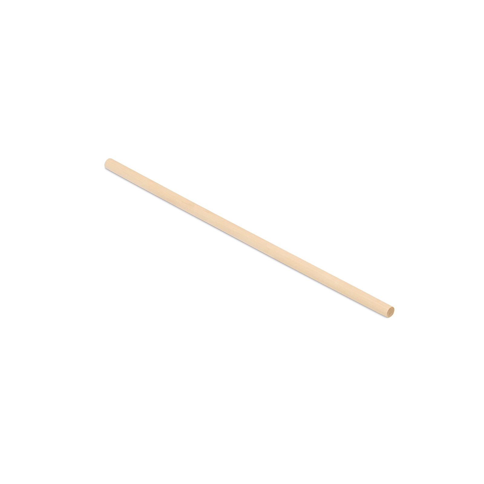 Unfinished Hardwood Dowels – 3/8 Inch x 12 3/8″ x 12″ Dowels, Pack of 25
