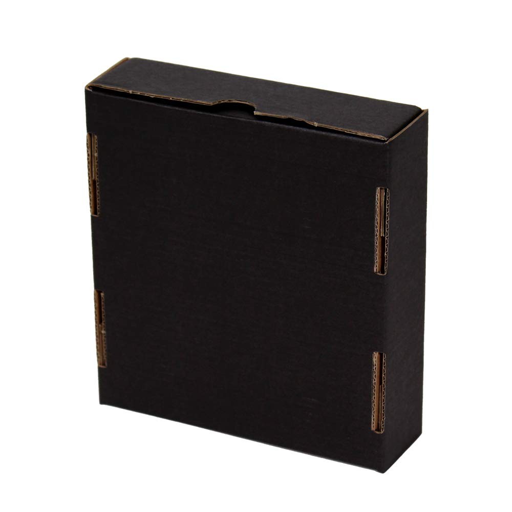 schwarzer Karton für den Postversand | Selbstaufbaubox ideal als Geschenk | s…