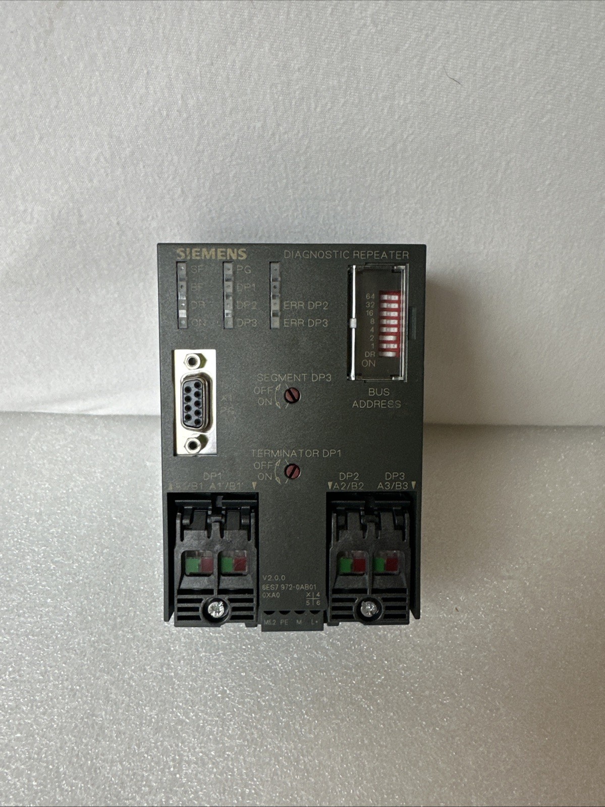 Siemens 6ES7 972-0AB01-0XA0 Diagnostic Repeater