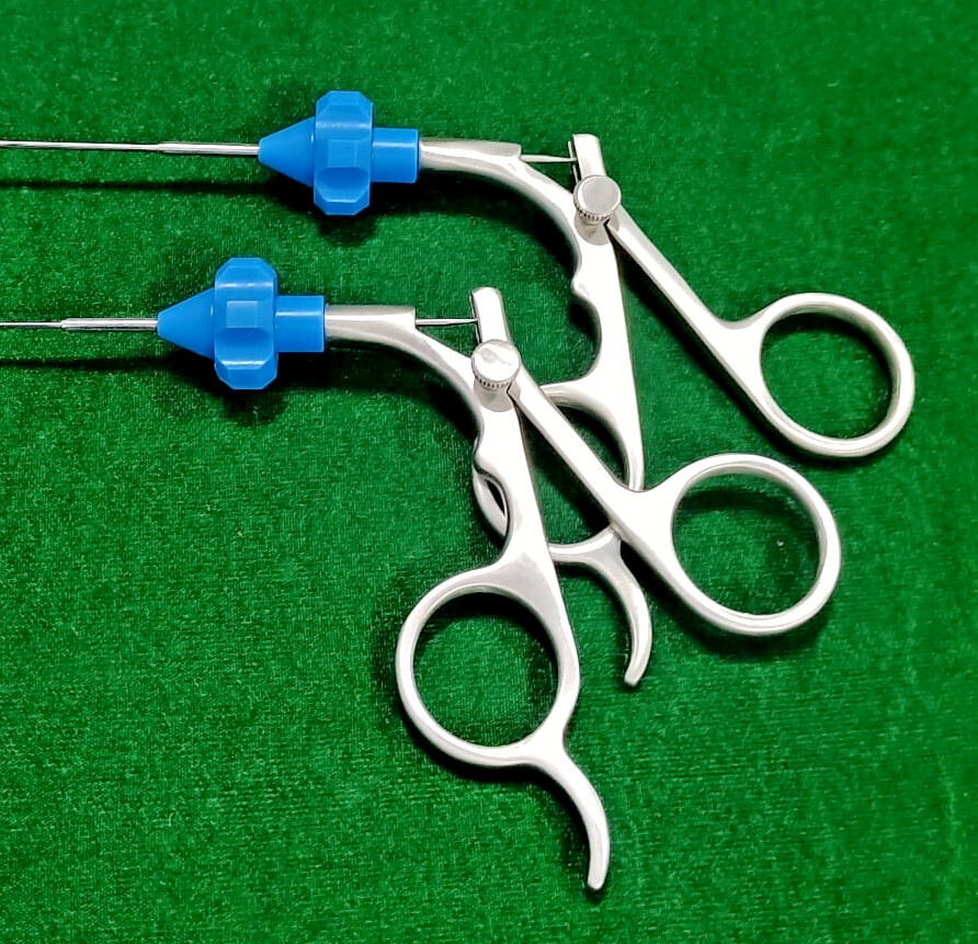 2pc Hysteroscopy Urology Semi Rigid Biopsy 5FR 40cm with Blue Rotar Reusable