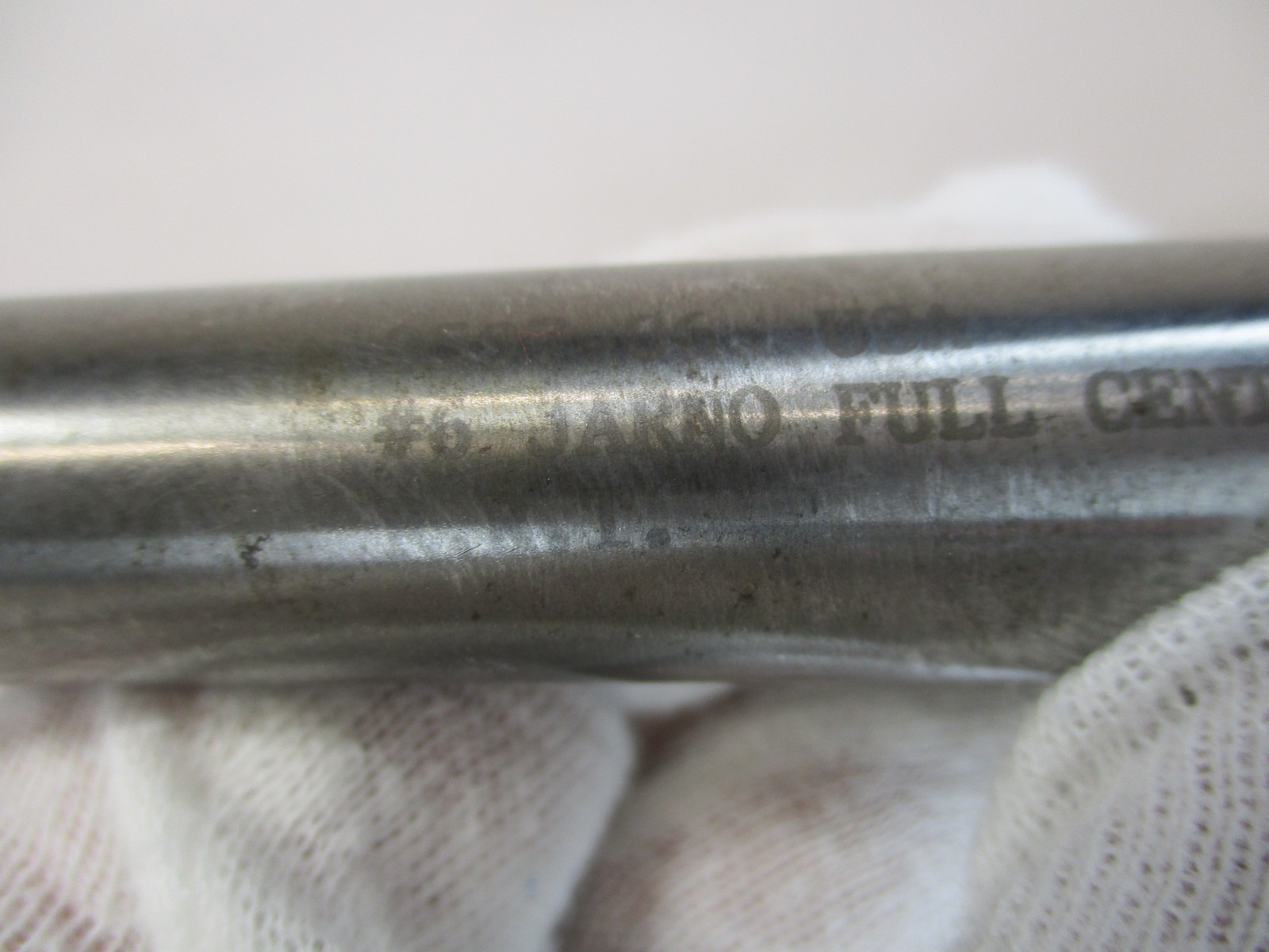JARNO # 6 Taper Lathe DEAD Full Center 60° CARBIDE Tip RRT USA # 2597-06 in VGC