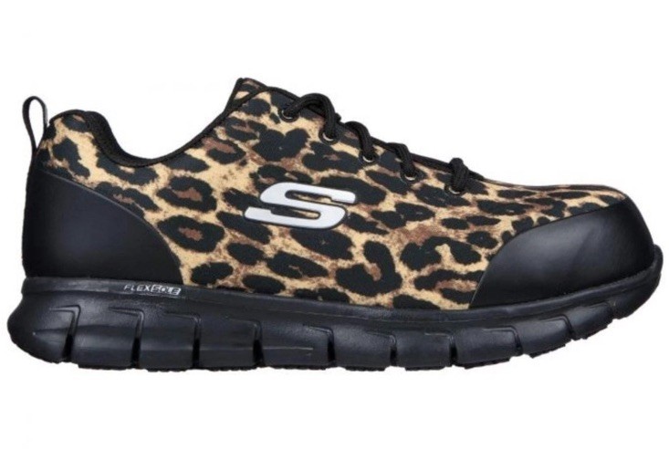 Skechers Womens 108083 Sure Track Saivy Safety Toe Metal Free Work Shoes Size 11