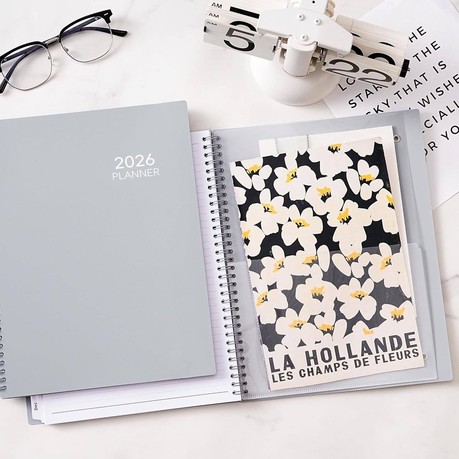 2026 Planner – January 2026 – December 2026, 9″ x 11″ Weekly Monthly Planner …