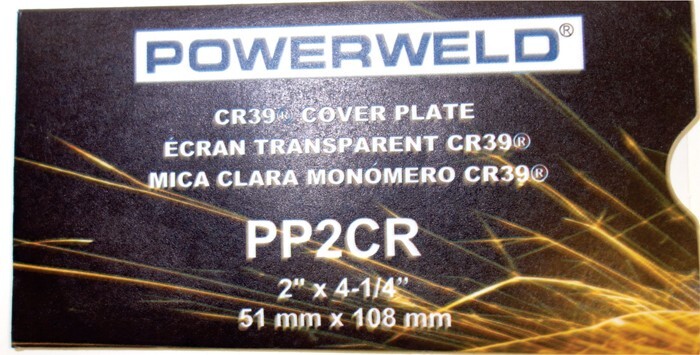 Welding Helmet Clear Cover Lens CR-39 Monomer 2″ x 4.25″ Box of 100 2×4