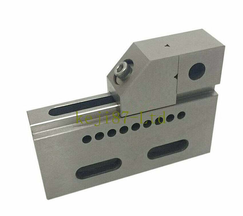2″ Wire EDM Vise High Precision SUS420 Stainless Steel Clamp 50mm Jaw Opening