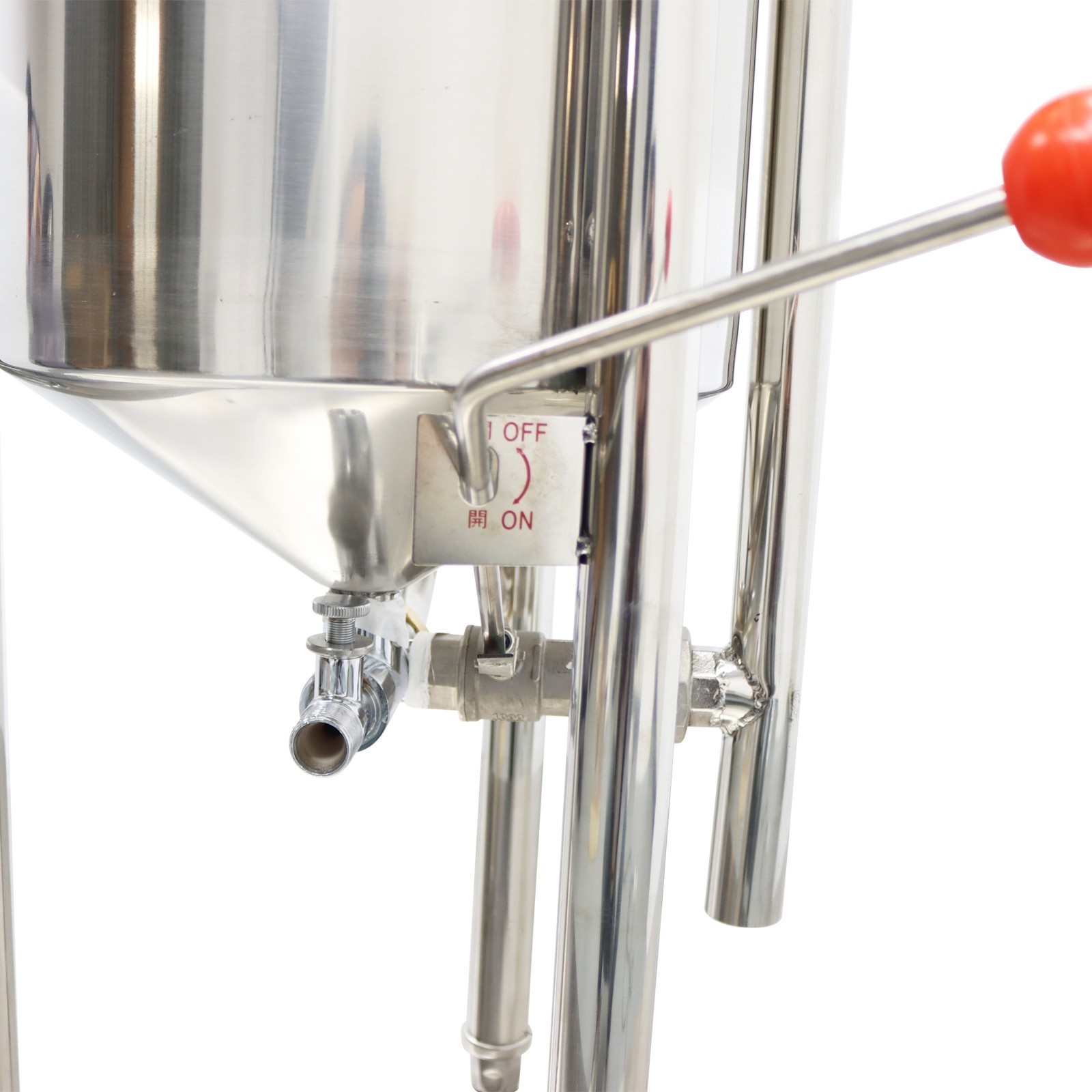 55lbs/25kg Commercial Rice Washer Pressure Type Stainless with Flow Water