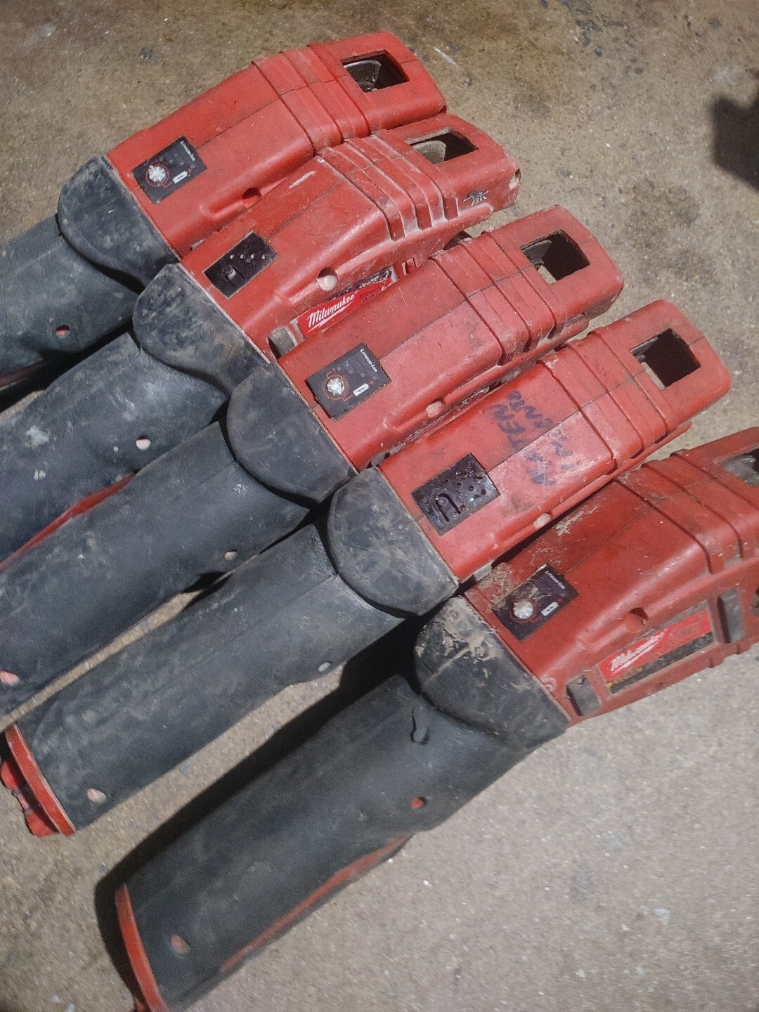 FOR PARTS/REPAIR 5x Milwaukee 2471-20 M12 Cordless Copper Tubing Cutter