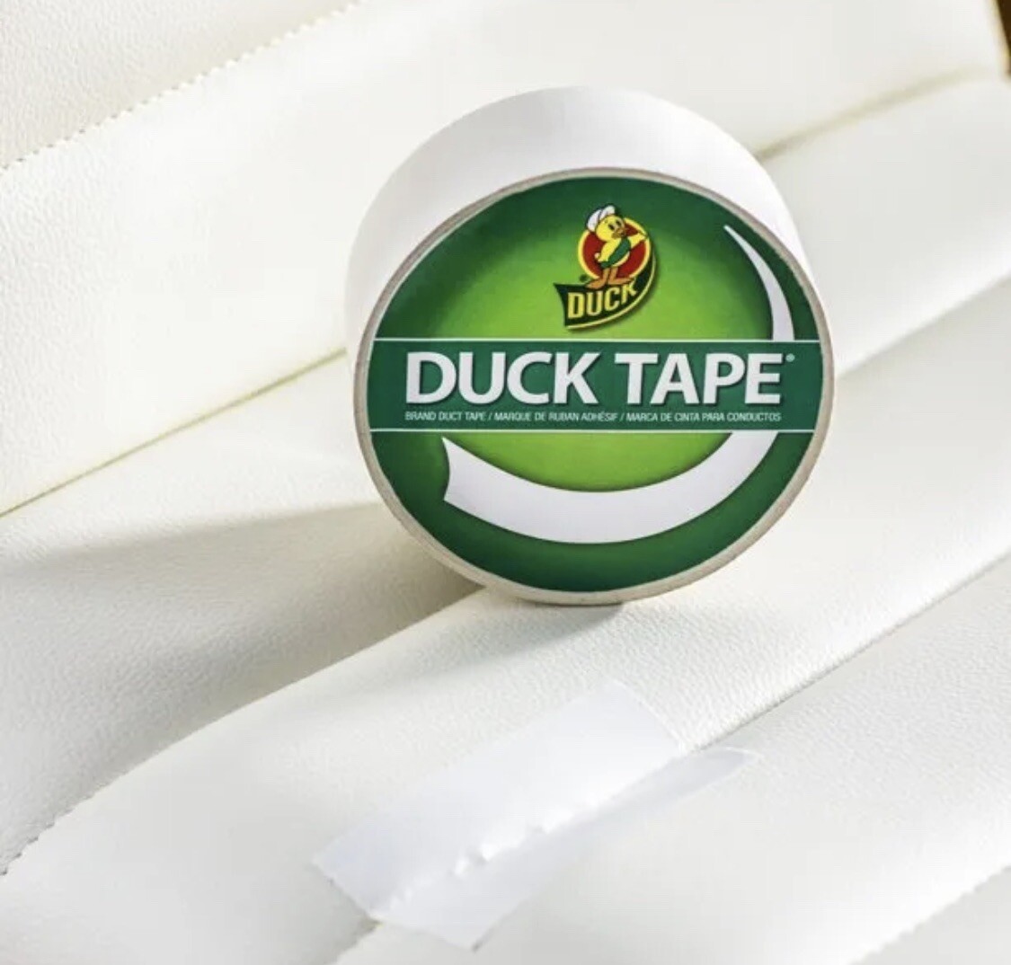 5x Rolls | «Duck Colored Duct Tape, 1.88″» Width 60 ft Length White