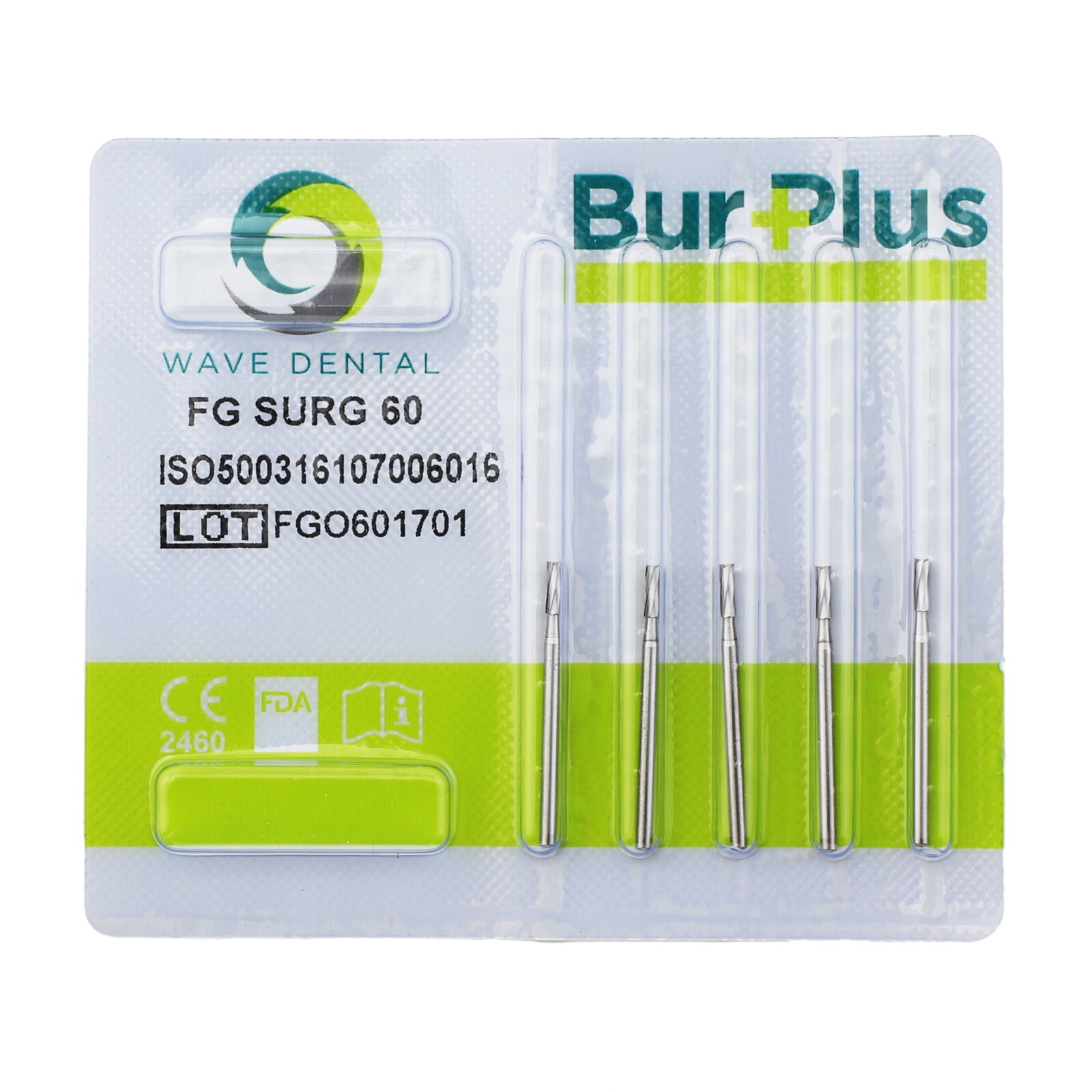 WAVE Dental Surgical Burs FG 557 701 Tungsten Carbide FGOS Bur Length 25mm Burr