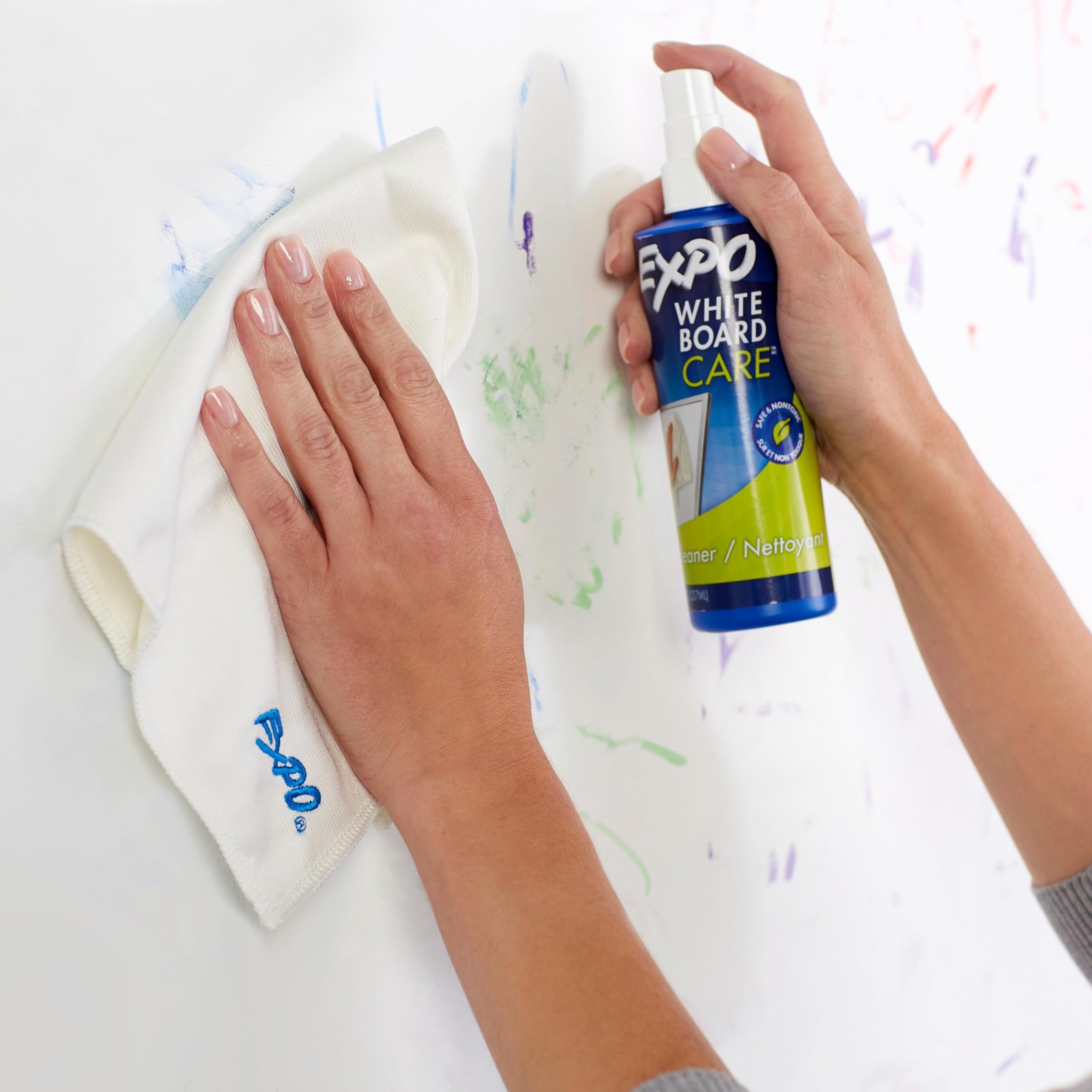 EXPO Dry Erase Whiteboard Cleaning Spray, 8oz – Calendar, 8 Ounce, Blue