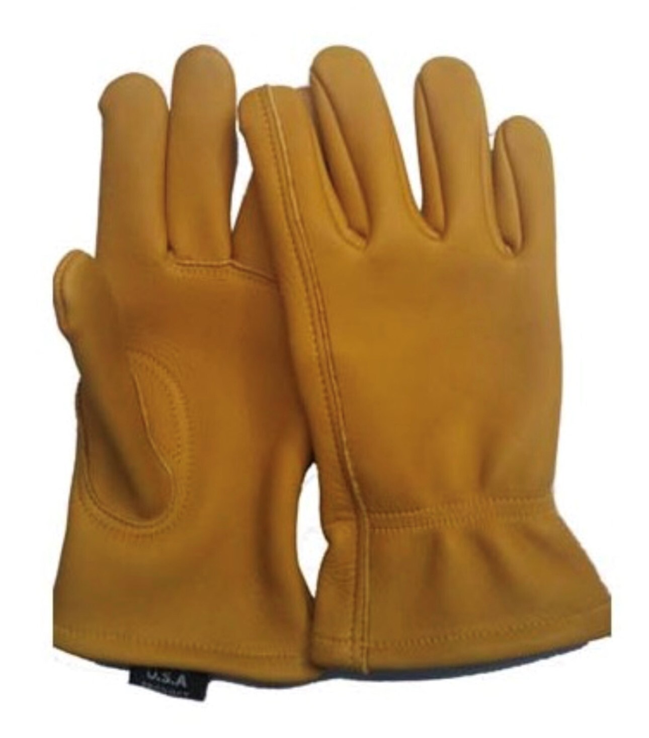 Cowhide Leather Work Gloves Made In USA