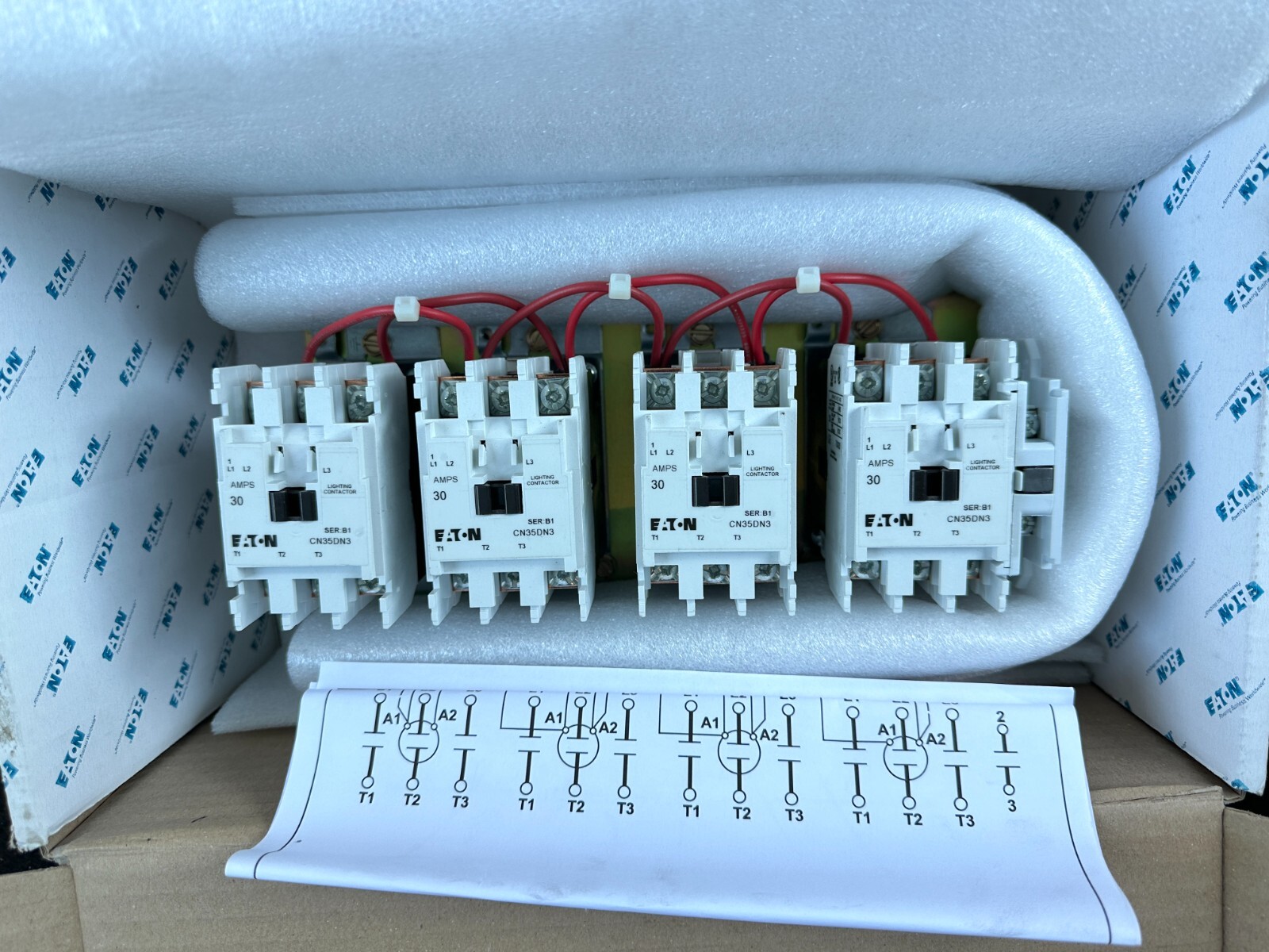 EATON CN35DN12HB CN35 CN35DN3 Electrically Held Lighting Contractor BRAND NEW
