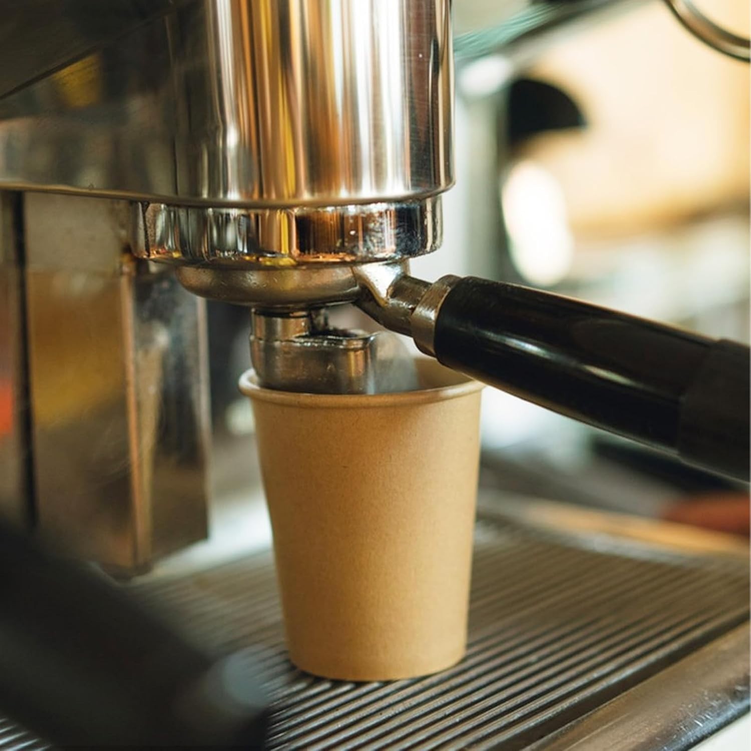 Paper Cups 100 Pack 8 Oz Kraft Paper Cups Paper Coffee Cups 8 Oz Hot Cups