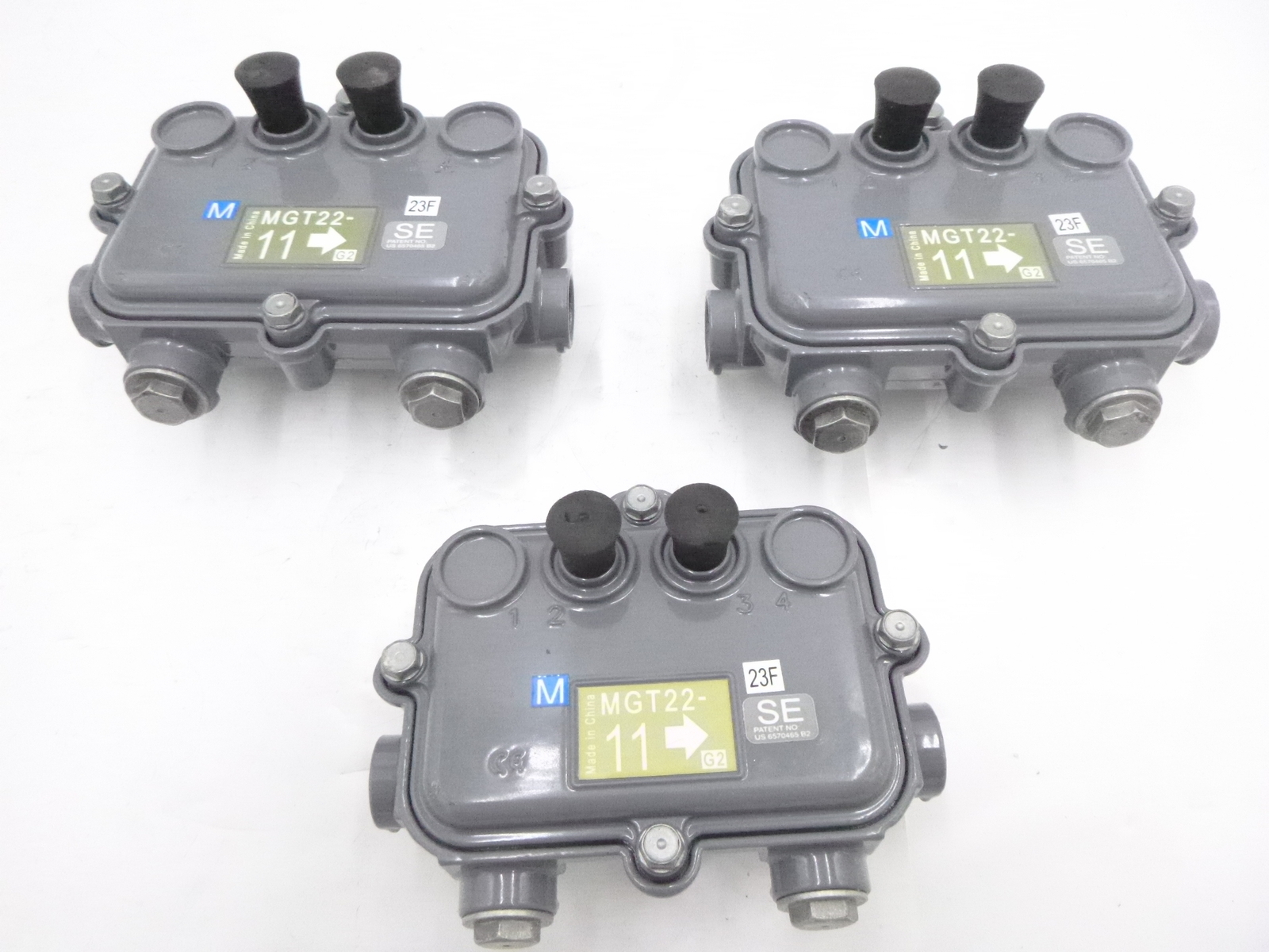 3-Pack Milenium Multi-Taps MGT22-11 SE