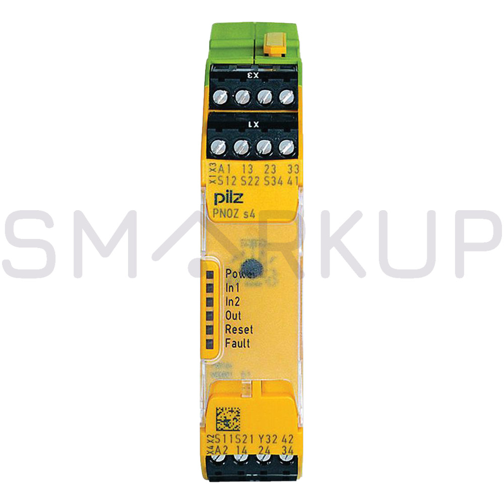 New In Box PILZ 751104 PNOZ S4 C Safety Relay 24VDC