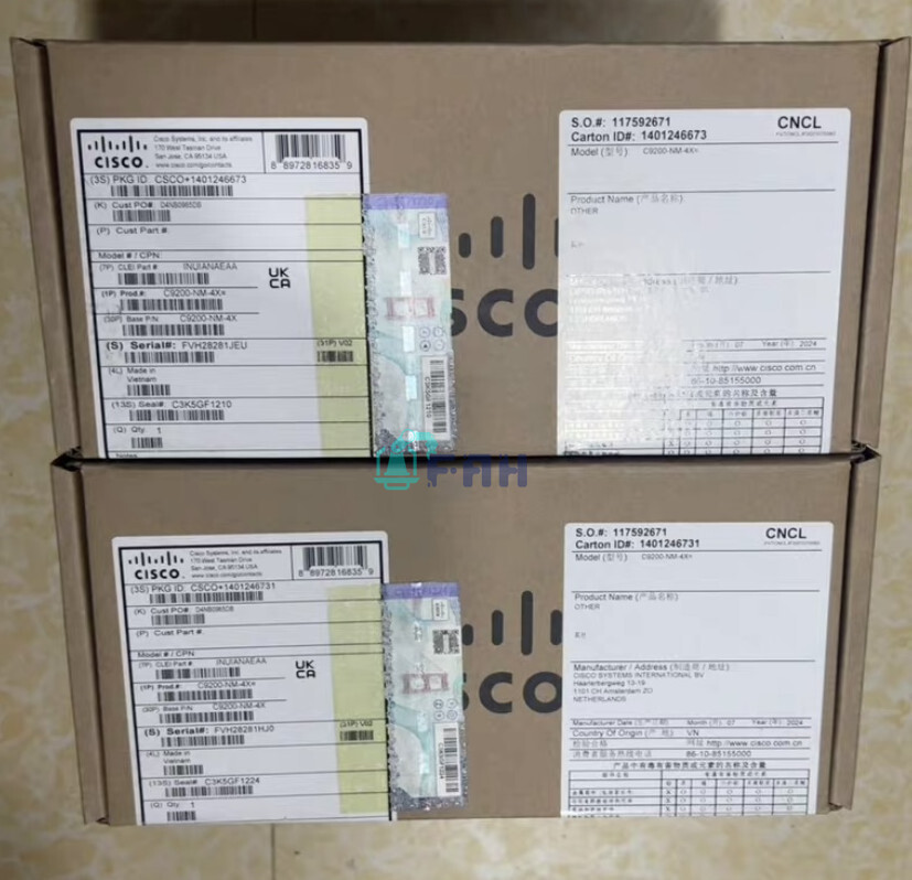 1pc C9200-NM-4X new network module