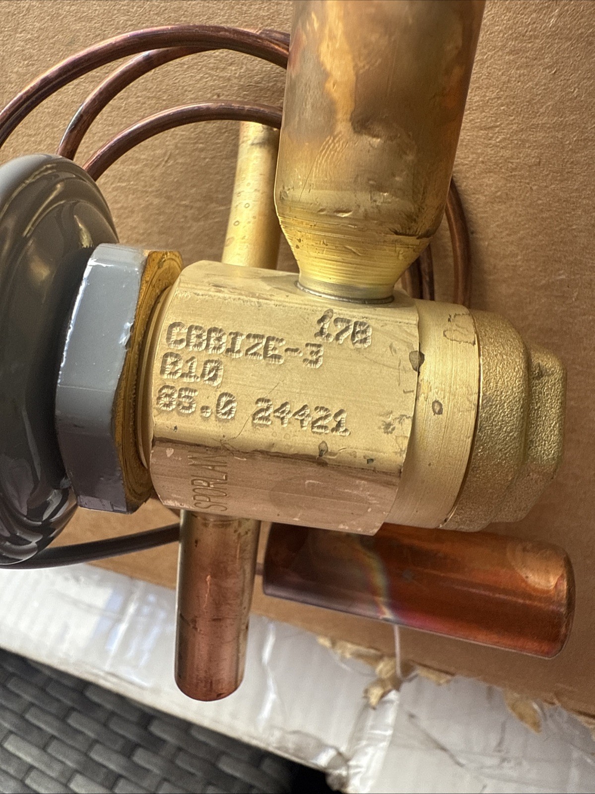 Rheem 61-102437-32 Thermal Expansion Valve TXV BBIZE-3-GA