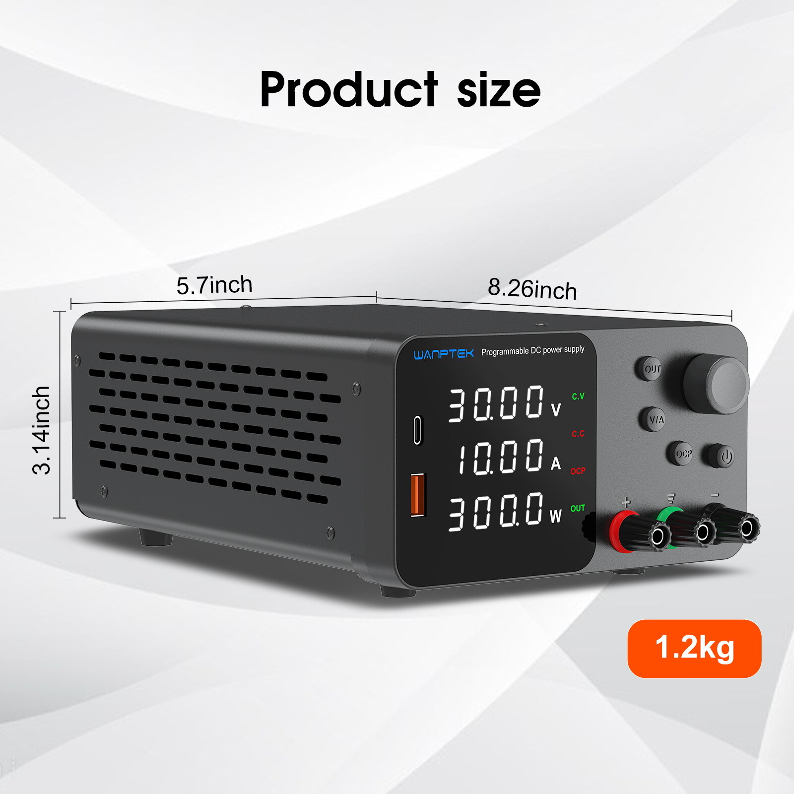 Variable DC 30V 60V 120V 3A 5A 10A Lab Adjustable Power Supply Precision Switch