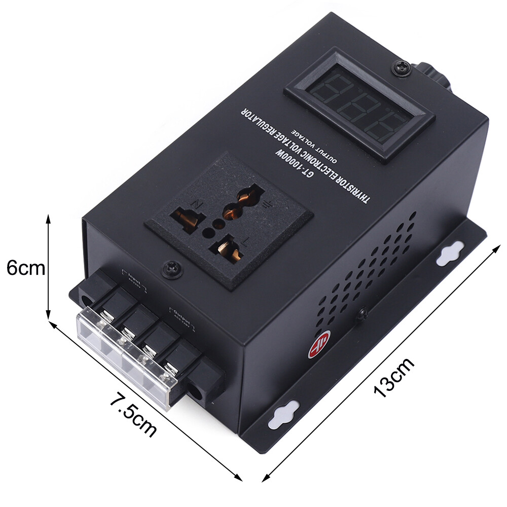 AC 110V 10000W High Precision SCR Voltage Regulator Electronic Voltage Regulator