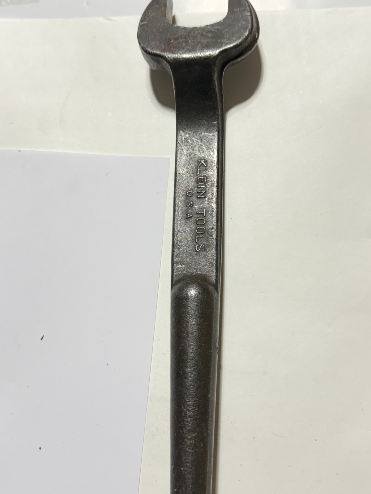 Klein Tool USA 3/4 inch Spud Wrench 1-1/4 3212-H Z1 16 1/2 Inches Long