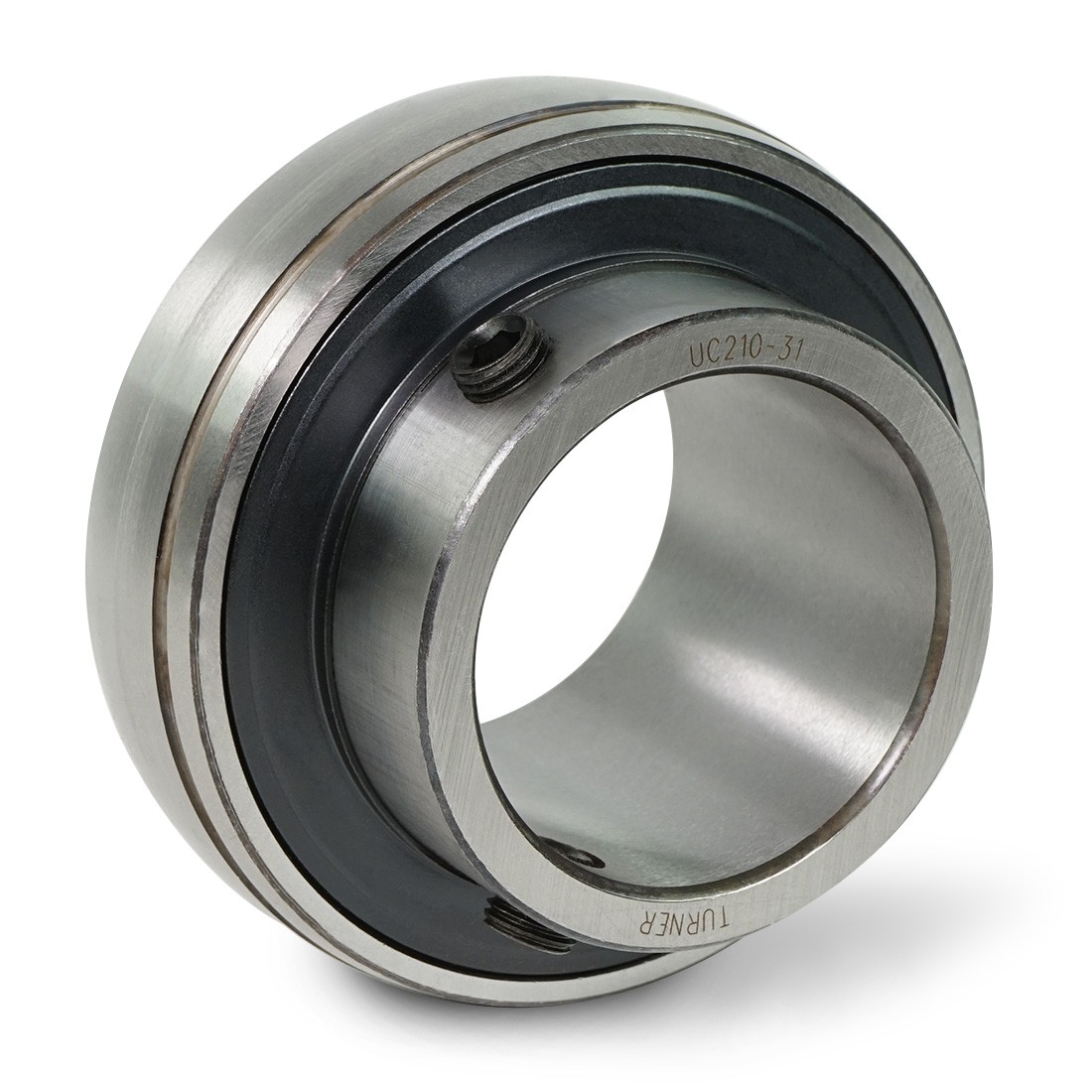 TURNER UCX07 23 Mounted Bearing Insert 1.438″ Bore Setscrew Lock Steel