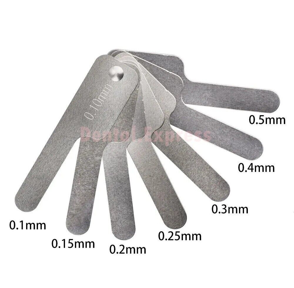 Dental Orthodontic Interproximal Enamel Reduction Strip Handle Kit IPR System