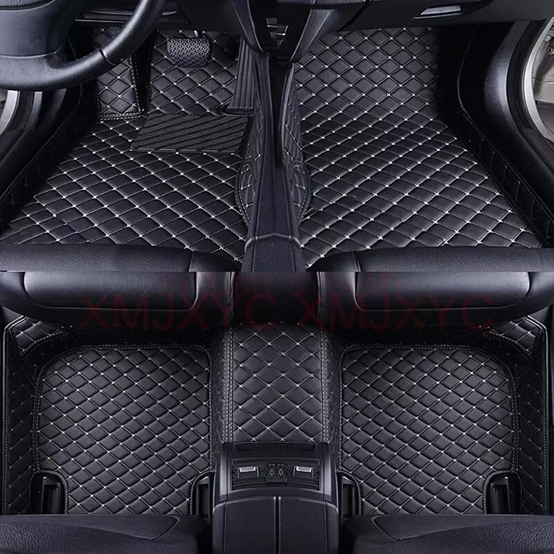 Custom 3D Car Floor Mats for Hyundai Santa Fe 5 Seat Azera Interior Auto Carpets