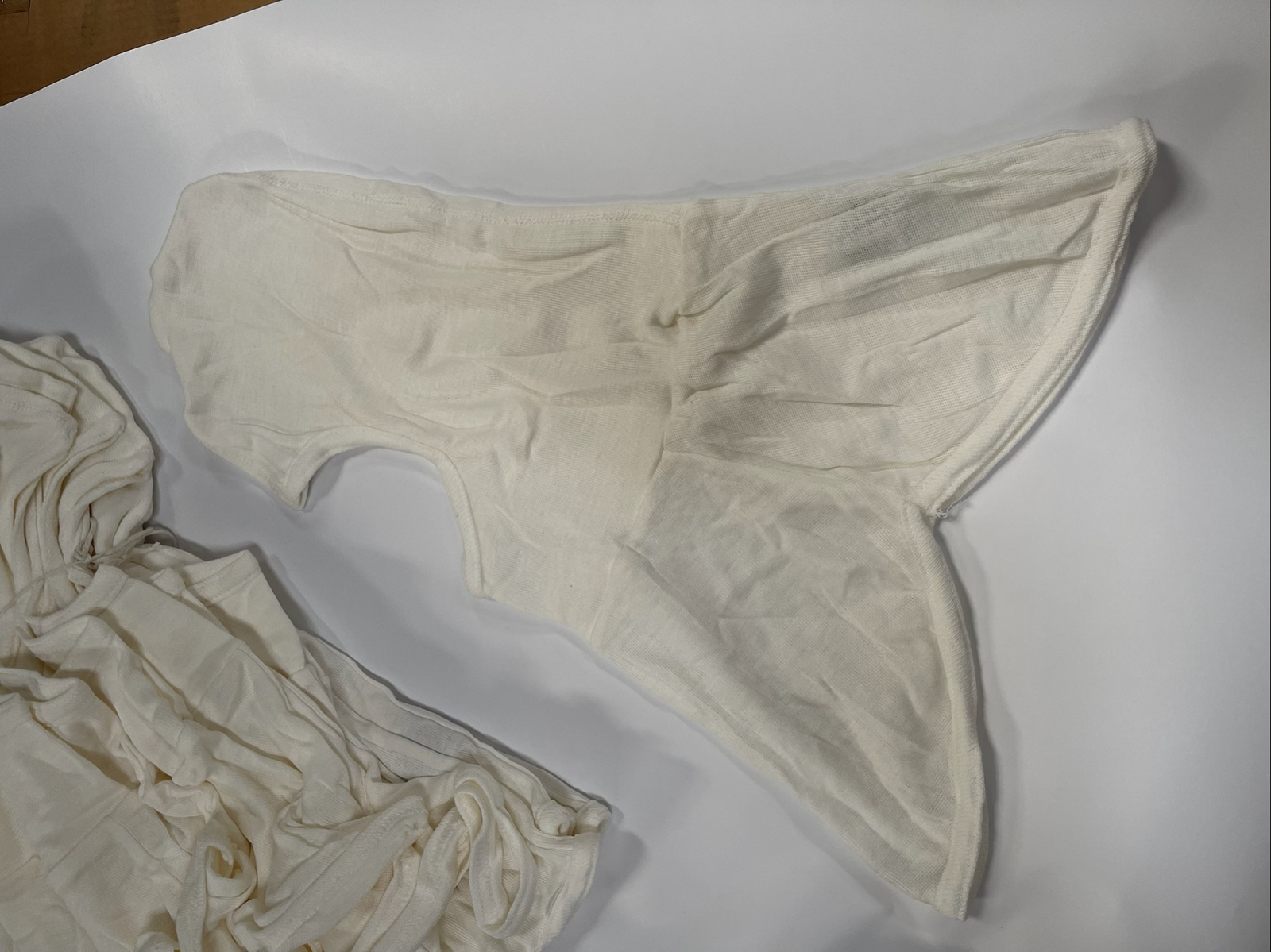 NSA USA Made FR Flame & Heat Resistant Hood Nomex Lenzing Balaclava H31LA White