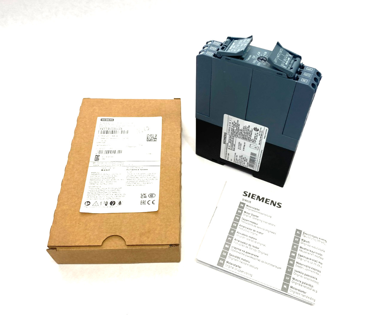 Siemens 3RM1201-1AA04 SIRIUS Reversing Motor Starter 24VDC 0-0.12kW 0.1-0.5A