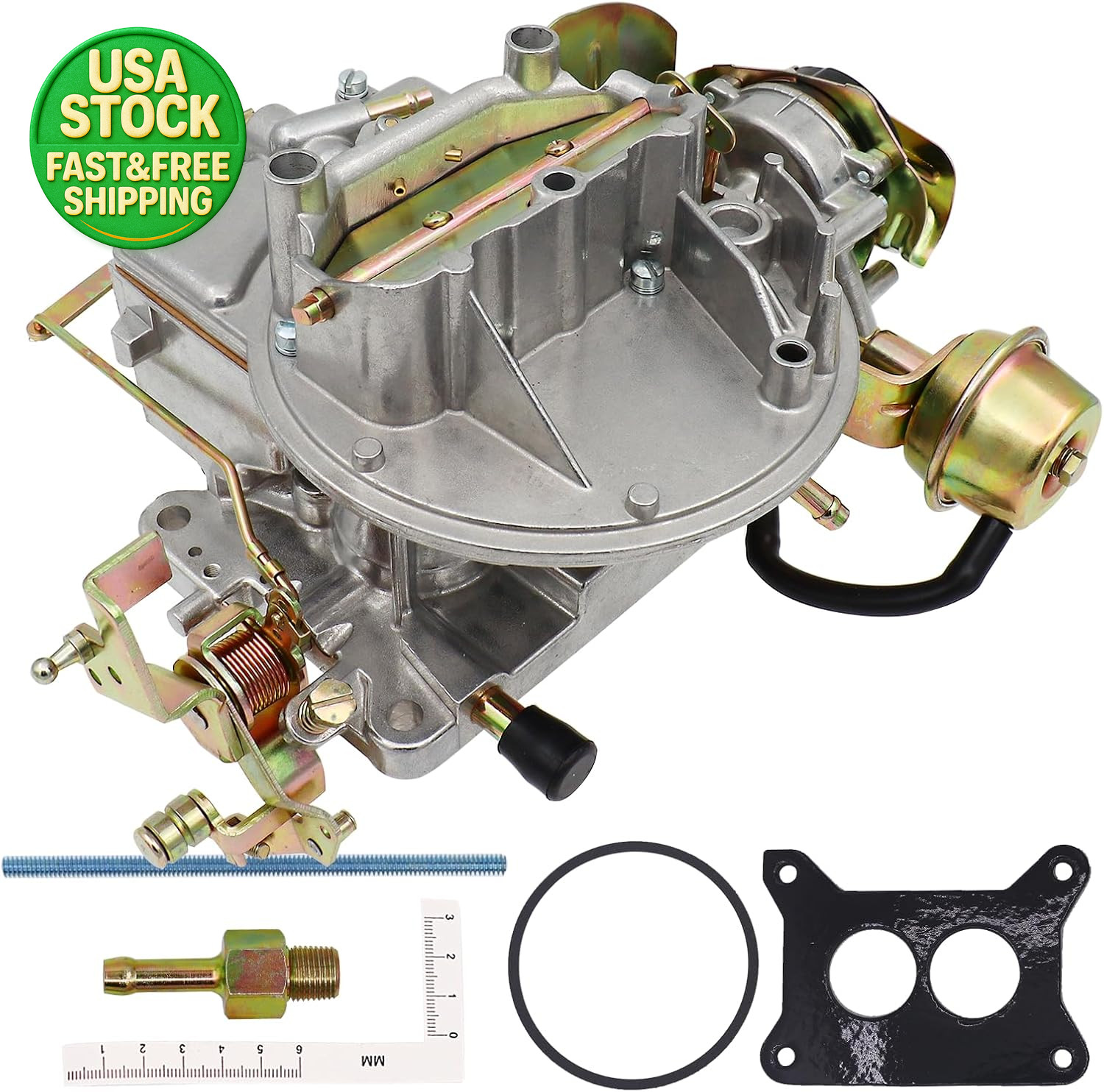 2 Barrel Carburetor Electric Choke for Ford 289 302 351 F100 F150 Jeep Mustang