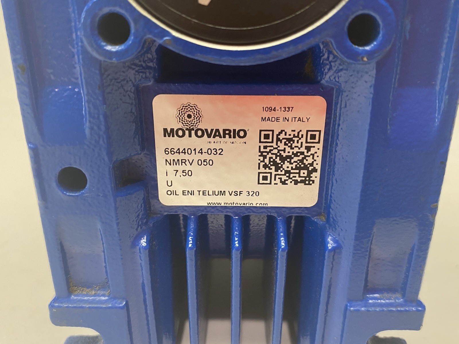 Motovario NMRV050 7,5 120*19 25 U MV Right Angle Worm Gear Reducer 4003004