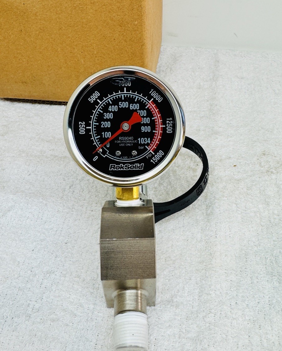 10,000 PSI Gauge / Manifold Enerpac GA45GC Style, High Quality, Excellent Design