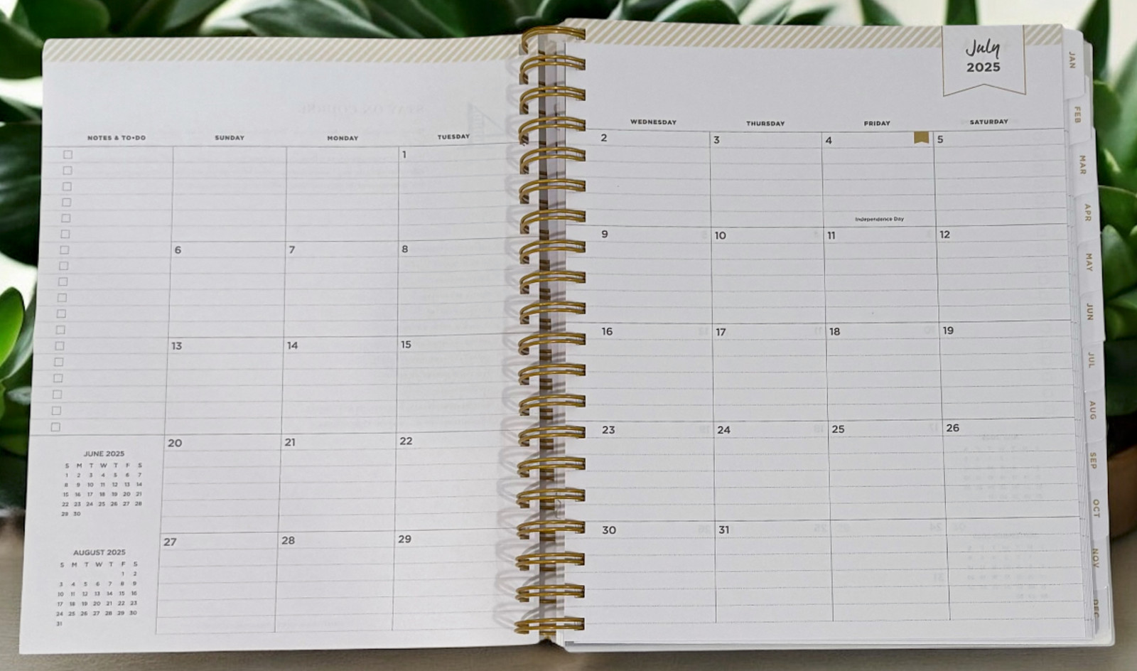 2026 Aurora Boreal Gradient Daily/Monthly Planner Gift Set