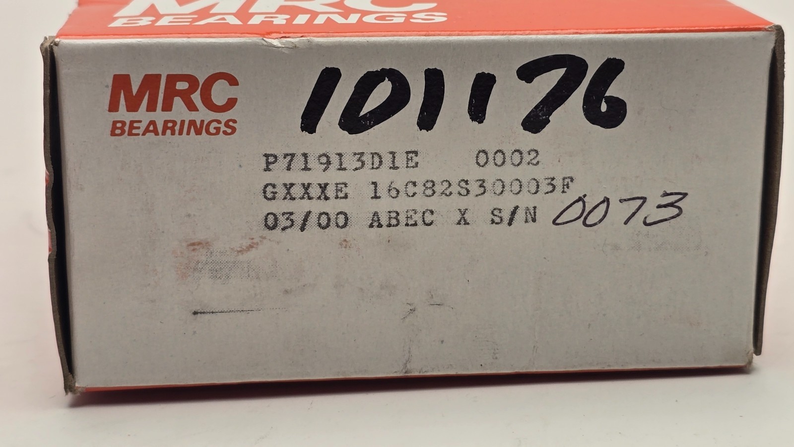MRC P71913D1E ABEC X Duplex Angular Contact Bearing 65x90x17.25mm NOS