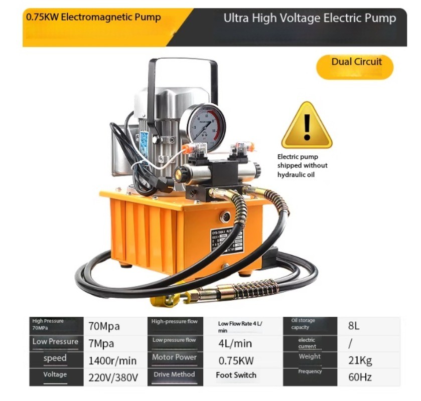 GYB-700A Solenoid Valve Pump Station Single/Dual Circuit Hydraulic Oil Pump