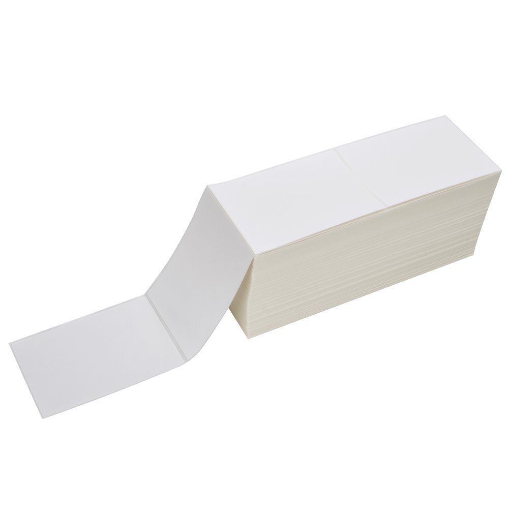 Fanfold 4″ x 6″ Direct Thermal Barcode Label – Zebra Compatible Free Shipping