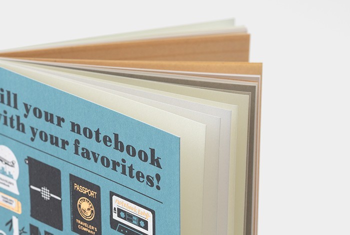 5 Set Traveler’s Notebook 20th Anniversary Baby Notebook Black set TRC CARAVAN