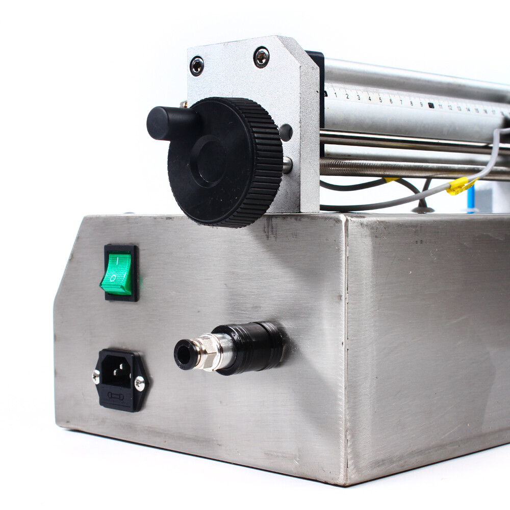 Paste Liquid Filling Machine Single Heads Pneumatic Sauce Cream Piston Filler US
