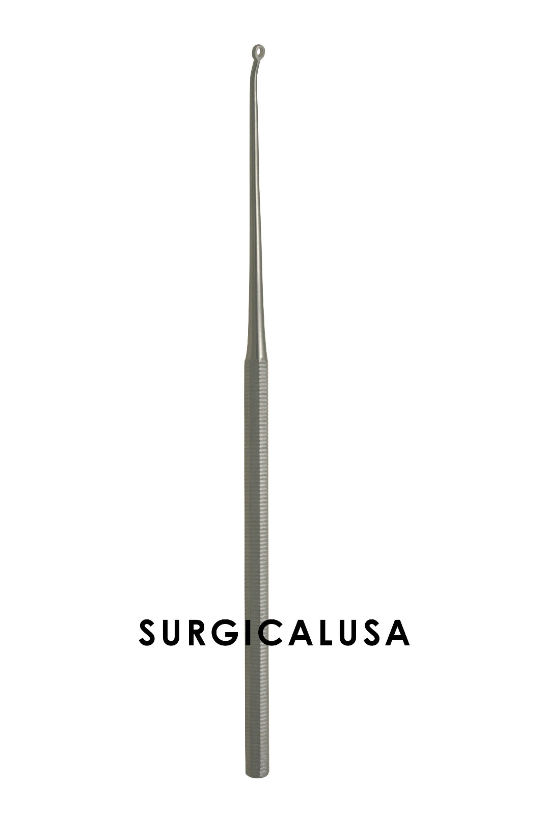 Buck Ear Curette #0 Angled Fenestrated Blunt Tip Surgical Instruments
