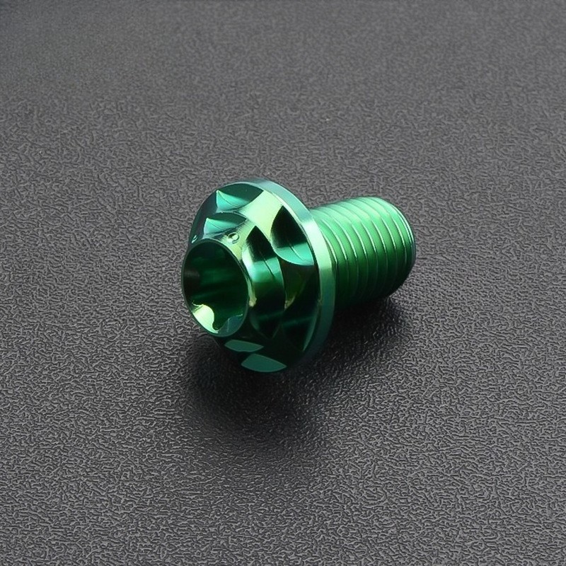 Titanium Bolt M10x10-40mm Plum Head Torx T50 Screws Gr5 for Bike Motorcycle Car