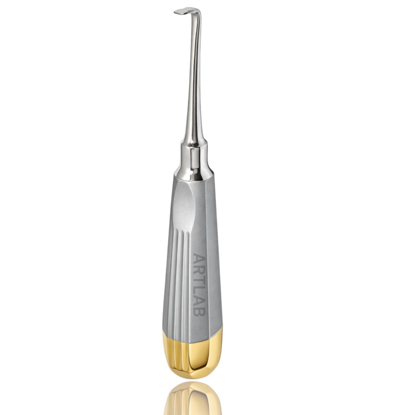 1 GERMAN CROWN REMOVER CURVED SPREADER GOLD HANDLE DENTAL SURGICAL INSTRUMENT