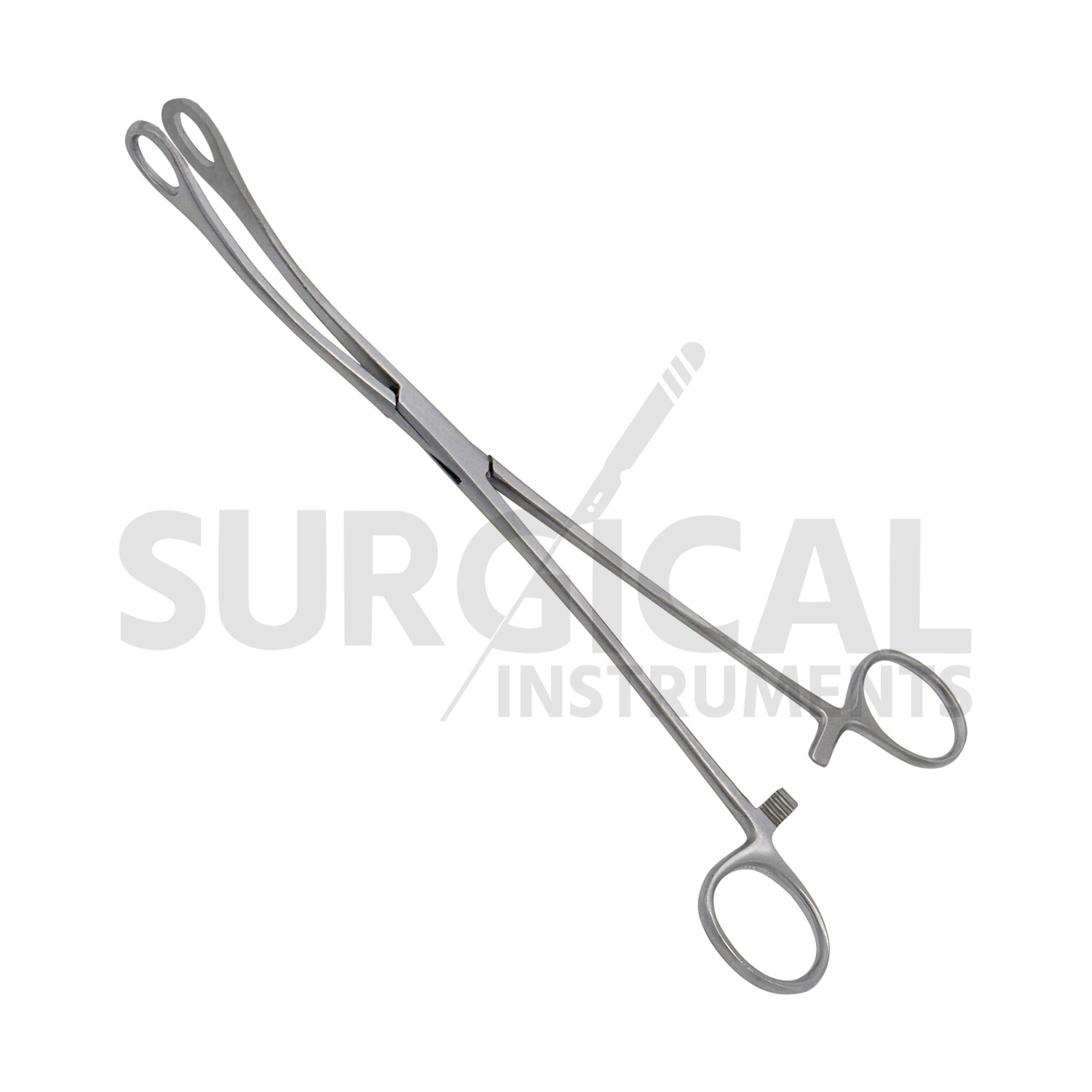 Sponge Forceps Surgical OB/GYN Smooth Jaw 7″ Curved Body Piercing German Grade