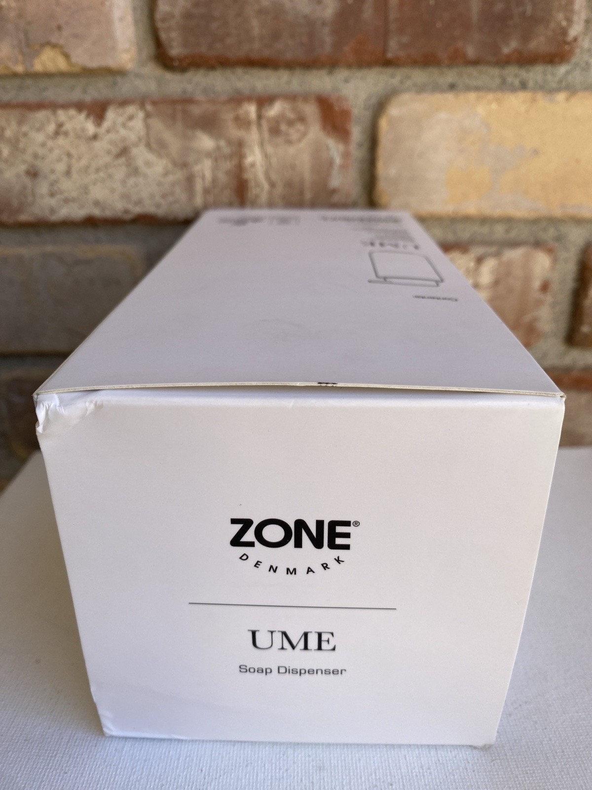 ZONE Denmark UME Soap Dispenser Grey Soft in Box NEW